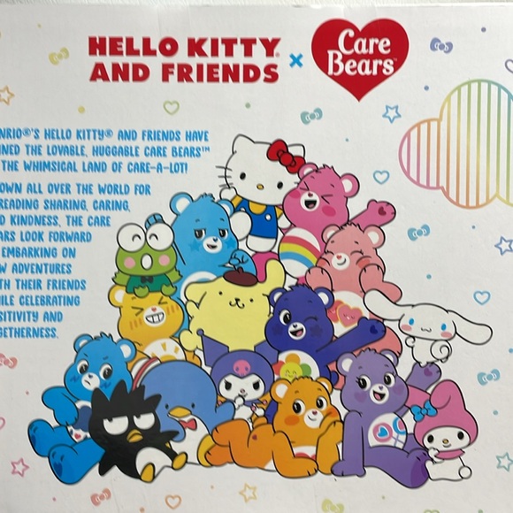 Hello Kitty X Carebears Plush Set - Picture 2 of 2